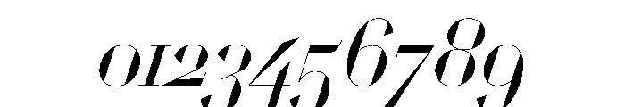 WorkhorseDidotItalic BookItalic110 Instance Font OTHER CHARS