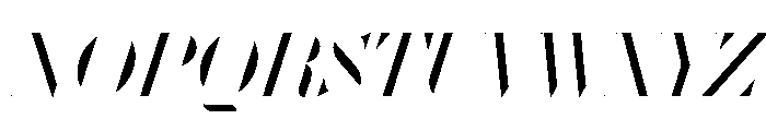 WorkhorseDidotItalic BookItalic288 Instance Font UPPERCASE