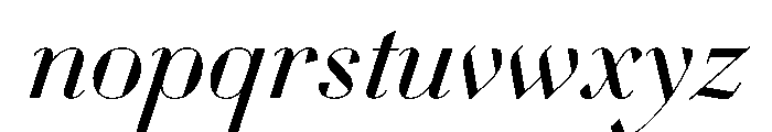WorkhorseDidotItalic BookItalic42 Instance Font LOWERCASE