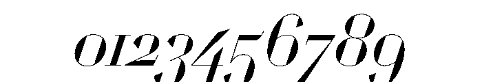 WorkhorseDidotItalic BookItalic68 Instance Font OTHER CHARS