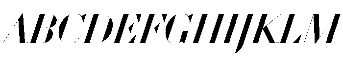 WorkhorseDidotItalic MediumItalic178 Instance Font UPPERCASE