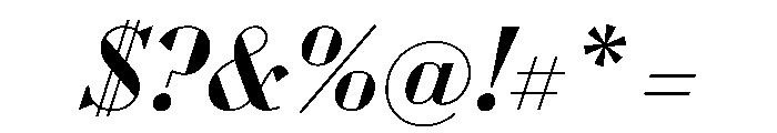 WorkhorseDidotItalic MediumItalic26 Instance Font OTHER CHARS