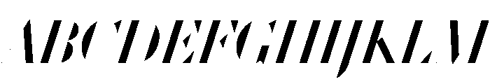 WorkhorseDidotItalic MediumItalic288 Instance Font UPPERCASE