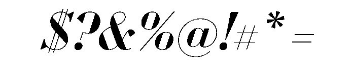 WorkhorseDidotItalic MediumItalic42 Instance Font OTHER CHARS