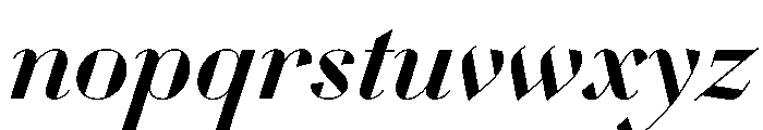WorkhorseDidotItalic MediumItalic42 Instance Font LOWERCASE
