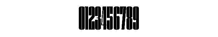 WorkhorseEmpire BlackCompressed Instance Font OTHER CHARS