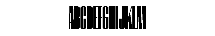 WorkhorseEmpire BlackCompressed Instance Font UPPERCASE
