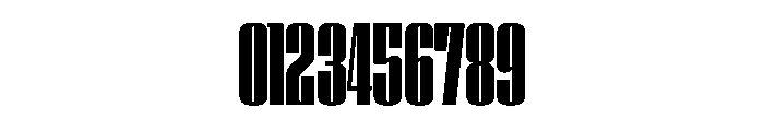 WorkhorseEmpire BlackCondensed Instance Font OTHER CHARS