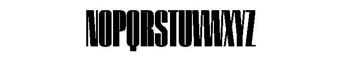 WorkhorseEmpire BlackCondensed Instance Font UPPERCASE