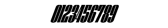 WorkhorseEmpire BlackCondensedOblique Instance Font OTHER CHARS