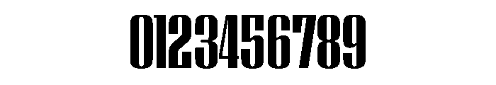 WorkhorseEmpire Bold Instance Font OTHER CHARS