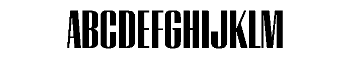 WorkhorseEmpire Bold Instance Font UPPERCASE