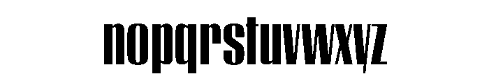 WorkhorseEmpire Bold Instance Font LOWERCASE