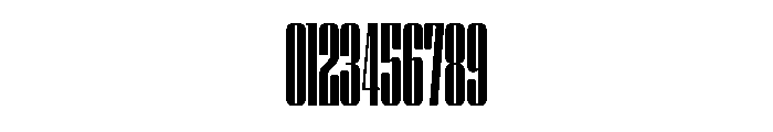 WorkhorseEmpire BoldCompressed Instance Font OTHER CHARS
