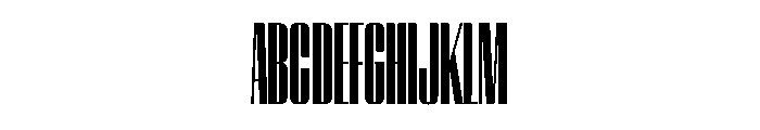 WorkhorseEmpire BoldCompressed Instance Font UPPERCASE