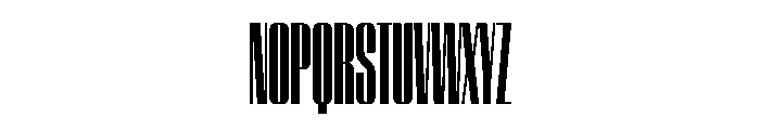WorkhorseEmpire BoldCompressed Instance Font UPPERCASE