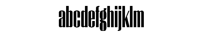 WorkhorseEmpire BoldCondensed Instance FONT