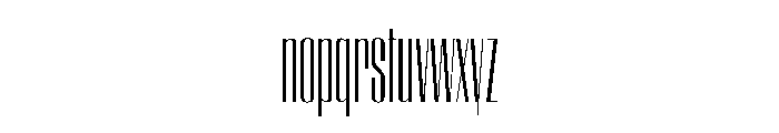 WorkhorseEmpire BookCompressed Instance Font LOWERCASE