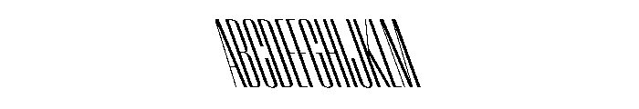 WorkhorseEmpire BookCompressedReverseOblique Instance Font UPPERCASE