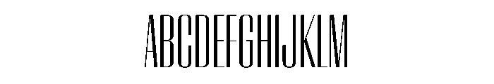 WorkhorseEmpire BookCondensed Instance Font UPPERCASE