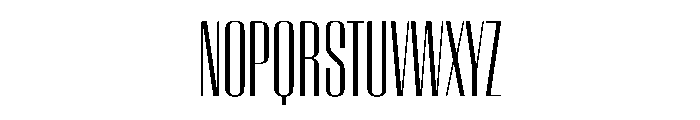 WorkhorseEmpire BookCondensed Instance Font UPPERCASE