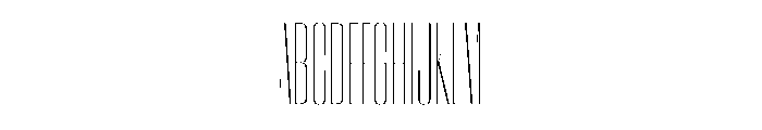 WorkhorseEmpire ExtraLightCompressed Instance Font UPPERCASE
