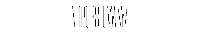 WorkhorseEmpire ExtraLightCompressed Instance Font UPPERCASE