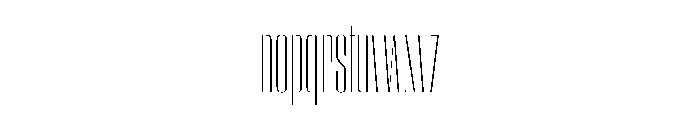 WorkhorseEmpire ExtraLightCompressed Instance Font LOWERCASE