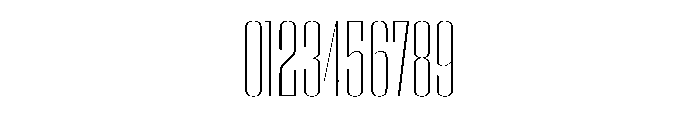WorkhorseEmpire ExtraLightCondensed Instance Font OTHER CHARS