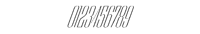 WorkhorseEmpire ExtraLightCondensedOblique Instance Font OTHER CHARS