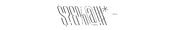 WorkhorseEmpire ExtraLightCondensedReverseOblique Instance Font OTHER CHARS