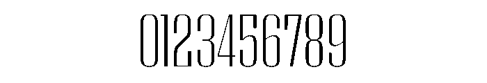 WorkhorseEmpire Light Instance Font OTHER CHARS