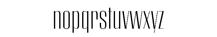 WorkhorseEmpire Light Instance Font LOWERCASE
