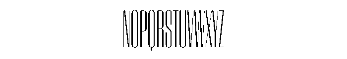 WorkhorseEmpire LightCompressed Instance Font UPPERCASE