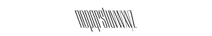 WorkhorseEmpire LightCompressedReverseOblique Instance Font LOWERCASE