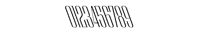 WorkhorseEmpire LightCondensedReverseOblique Instance Font OTHER CHARS