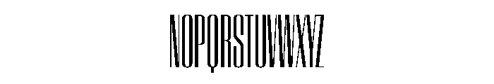 WorkhorseEmpire MediumCompressed Instance Font UPPERCASE