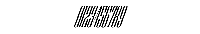 WorkhorseEmpire MediumCompressedOblique Instance Font OTHER CHARS