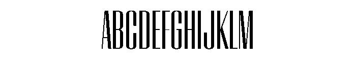 WorkhorseEmpire MediumCondensed Instance Font UPPERCASE