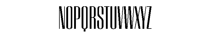 WorkhorseEmpire MediumCondensed Instance Font UPPERCASE