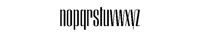 WorkhorseEmpire MediumCondensed Instance Font LOWERCASE