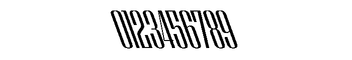 WorkhorseEmpire MediumCondensedReverseOblique Instance Font OTHER CHARS