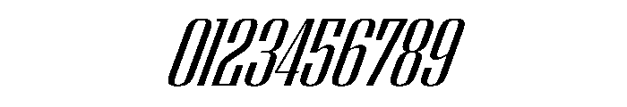 WorkhorseEmpire MediumOblique Instance Font OTHER CHARS