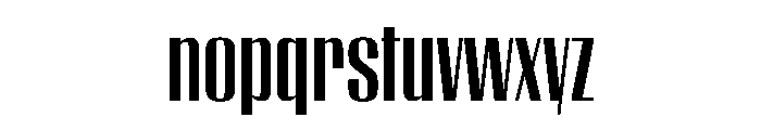WorkhorseEmpire Semibold Instance Font LOWERCASE