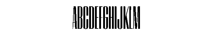 WorkhorseEmpire SemiboldCompressed Instance Font UPPERCASE