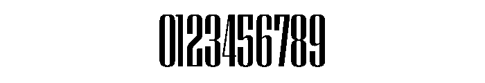 WorkhorseEmpire SemiboldCondensed Instance Font OTHER CHARS