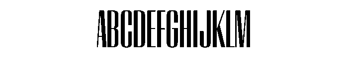 WorkhorseEmpire SemiboldCondensed Instance Font UPPERCASE