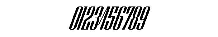 WorkhorseEmpire SemiboldCondensedOblique Instance Font OTHER CHARS