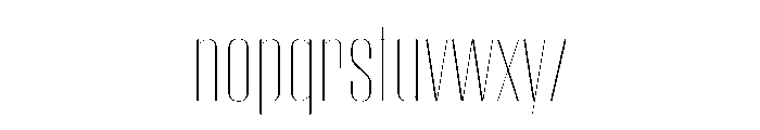 WorkhorseEmpire Thin Instance Font LOWERCASE