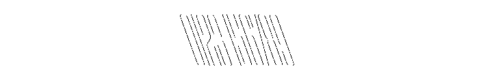 WorkhorseEmpire ThinCompressedReverseOblique Instance Font OTHER CHARS